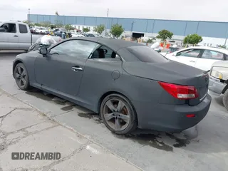 2011 Lexus IS 350 C with VIN JTHFE2C28B2505195, listed as a IAAI auction lot 42598472 with 167,989 mi miles and . Bid and sale history available at DreamBid. Image 3.