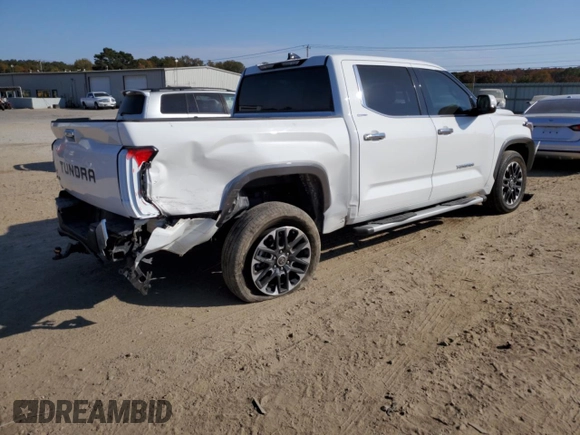 2023 Toyota Tundra Limited Hybrid with VIN 5TFJC5DBXPX022822, listed as a Copart auction lot 77610044 with 32,908 mi miles and Salvage title. Bid and sale history available at DreamBid. Image 3.