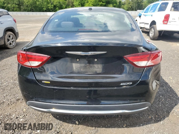 2015 Chrysler 200 Limited with VIN 1C3CCCAB9FN665680, listed as a Copart auction lot 56408475 with 77,677 mi miles and Clean Title. Bid and sale history available at DreamBid. Image 6.