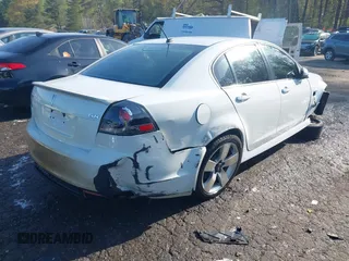 2008 Pontiac G8 GT with VIN 6G2EC57Y78L126783, listed as a IAAI auction lot 41921766 with 113,336 mi miles. Bid and sale history available at carsss.com. Image 4.