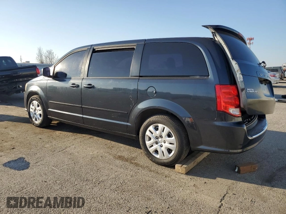 2014 Dodge Grand Caravan SE with VIN 2C4RDGBG9ER379916, listed as a Copart auction lot 47130695 with Not Provided miles and Salvage Title. Bid and sale history available at DreamBid. Image 2.