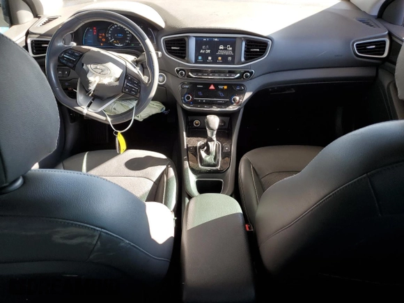 2019 Hyundai Ioniq Limited with VIN KMHC85LCXKU110859, listed as a Copart auction lot 59400815 with 75,901 mi miles and Salvage title. Bid and sale history available at DreamBid. Image 8.