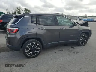2018 Jeep Compass Limited with VIN 3C4NJCCB7JT259669, listed as a Copart auction lot 51305645 with 97,817 mi miles and Salvage Title. Bid and sale history available at carsss.com. Image 3.