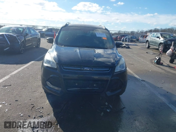 2015 Ford Escape Titanium with VIN 1FMCU0JX8FUC34459, listed as a IAAI auction lot 41394012 with 154,077 mi miles. Bid and sale history available at carsss.com. Image 12.