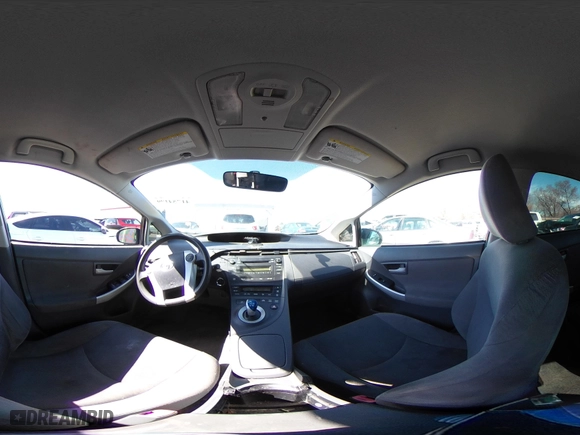 2011 Toyota Prius I with VIN JTDKN3DU7B1430520, listed as a IAAI auction lot 41754199 with 162,606 mi miles. Bid and sale history available at carsss.com. Image 16.