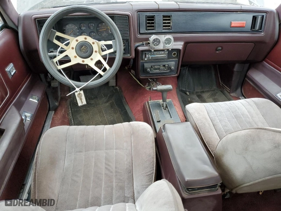 1985 Chevrolet Monte Carlo Sport SS with VIN 1G1GZ37G2FR216146, listed as a Copart auction lot 44599075 with 98,095 mi miles and Clean Title. Bid and sale history available at carsss.com. Image 8.