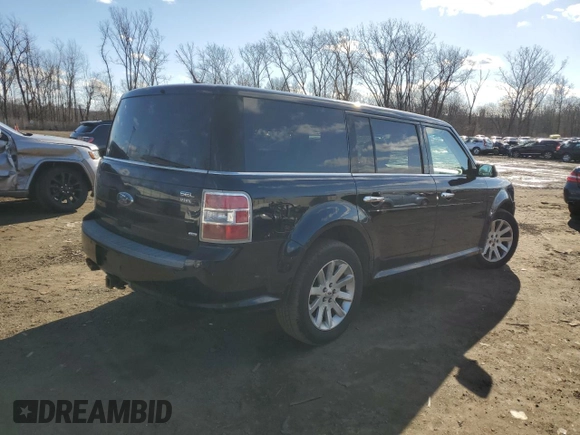 2009 Ford Flex SEL with VIN 2FMEK62C69BA00604, listed as a Copart auction lot 48396285 with 169,415 mi miles and Clean Title. Bid and sale history available at carsss.com. Image 3.
