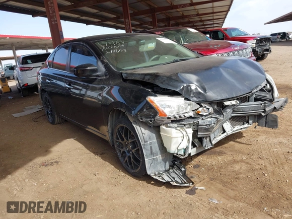 2013 Nissan Sentra SR with VIN 3N1AB7AP7DL621556, listed as a IAAI auction lot 41691630 with 125,734 mi miles and . Bid and sale history available at DreamBid. Image 1.