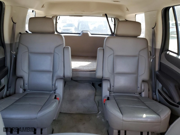 2018 Chevrolet Tahoe LT with VIN 1GNSKBKC5JR152561, listed as a Copart auction lot 46880095 with 131,666 mi miles and Salvage Title. Bid and sale history available at carsss.com. Image 10.