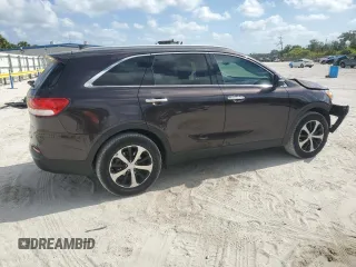 2016 Kia Sorento EX with VIN 5XYPH4A59GG008210, listed as a Copart auction lot 54621845 with 124,208 mi miles and Salvage Title. Bid and sale history available at carsss.com. Image 3.