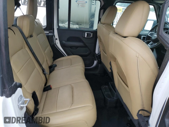 2018 Jeep Wrangler Unlimited Sahara with VIN 1C4HJXEG4JW149315, listed as a Copart auction lot 77314714 with Not provided miles and Salvage title. Bid and sale history available at DreamBid. Image 11.