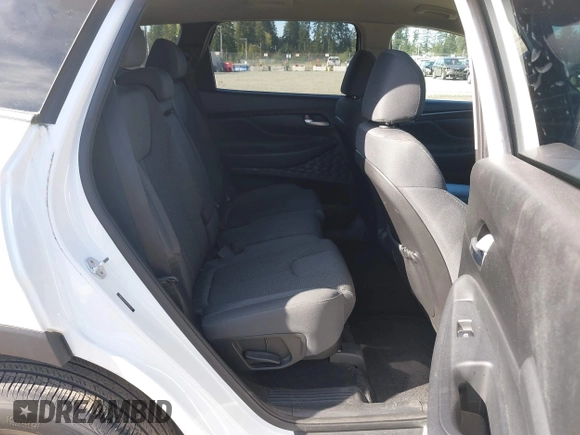 2019 Hyundai Santa Fe SE with VIN 5NMS2CAD0KH098259, listed as a IAAI auction lot 42075356 with 55,163 mi miles and . Bid and sale history available at DreamBid. Image 8.