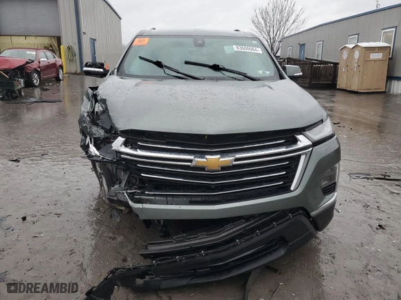 2022 Chevrolet Traverse LT Leather with VIN 1GNEVHKW4NJ177926, listed as a Copart auction lot 83600084 with 0 mi miles and Salvage Title. Bid and sale history available at carsss.com. Image 5.