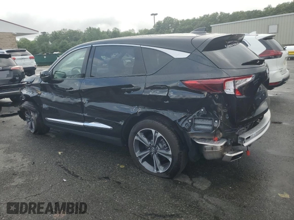 2024 Acura RDX Advance with VIN 5J8TC2H76RL025886, listed as a Copart auction lot 60041755 with 5,462 mi miles and Salvage title. Bid and sale history available at DreamBid. Image 2.
