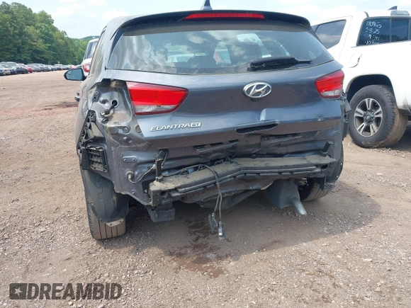 2018 Hyundai Elantra with VIN KMHH35LE7JU038331, listed as a IAAI auction lot 42412353 with 39,283 mi miles and . Bid and sale history available at DreamBid. Image 6.