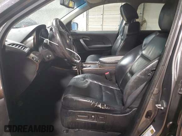 2010 Acura MDX with VIN 2HNYD2H28AH525520, listed as a Copart auction lot 50780235 with 250,830 mi miles and Salvage Title. Bid and sale history available at carsss.com. Image 7.