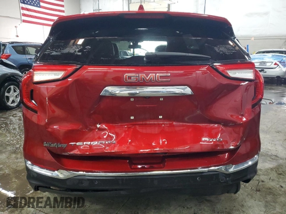 2023 GMC Terrain SLT z VIN 3GKALVEG6PL202695, wystawiony jako Copart lot #41474055 z przebiegiem 17 101 mil mil oraz Szkoda całkowita • Salvage title. Historia ofert i sprzedaży dostępna na DreamBid. Obrazek 6.