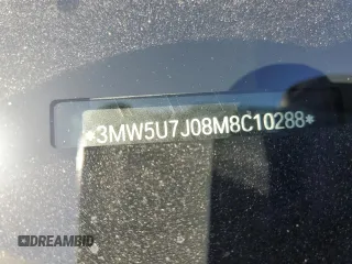 2021 BMW 3 Series M340i with VIN 3MW5U7J08M8C10288, listed as a Copart auction lot 47652205 with 39,866 mi miles and Salvage Title. Bid and sale history available at carsss.com. Image 14.