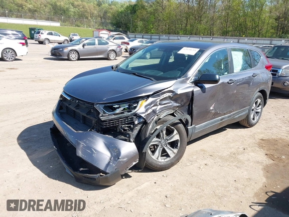 2019 Honda CR-V LX with VIN 2HKRW5H32KH410676, listed as a IAAI auction lot 42038654 with 94,342 mi miles. Bid and sale history available at carsss.com. Image 6.