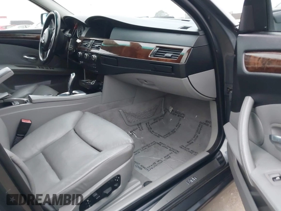 2008 BMW 5 Series 528i with VIN WBANU53558CT05385, listed as a IAAI auction lot 41732605 with 158,632 mi miles and . Bid and sale history available at DreamBid. Image 5.