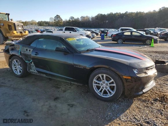 2015 Chevrolet Camaro LT with VIN 2G1FD3D3XF9224887, listed as a Copart auction lot 49961575 with 149,901 mi miles and Salvage Title. Bid and sale history available at carsss.com. Image 4.