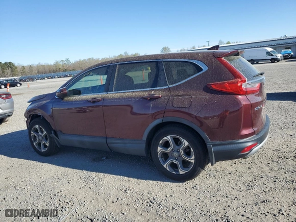 2019 Honda CR-V EX with VIN 7FARW1H50KE013089, listed as a Copart auction lot 50043735 with 95,843 mi miles and Salvage Title. Bid and sale history available at carsss.com. Image 2.