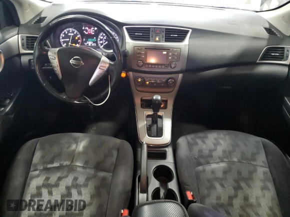 2013 Nissan Sentra FE+ S with VIN 3N1AB7AP5DL657102, listed as a Copart auction lot 54579015 with 122,419 mi miles and Salvage Title. Bid and sale history available at DreamBid. Image 8.