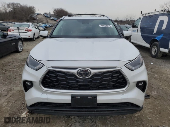 2024 Toyota Highlander LE z VIN 5TDKDRBH2RS542778, wystawiony jako Copart lot #45552575 z przebiegiem 16 554 mil mil oraz Szkoda całkowita • Salvage title. Historia ofert i sprzedaży dostępna na DreamBid. Obrazek 5.