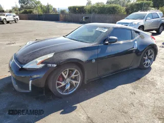 2013 Nissan 370Z with VIN JN1AZ4EH6DM881739, listed as a Copart auction lot 73293644 with 175,312 mi miles and Salvage Title. Bid and sale history available at carsss.com. Image 1.