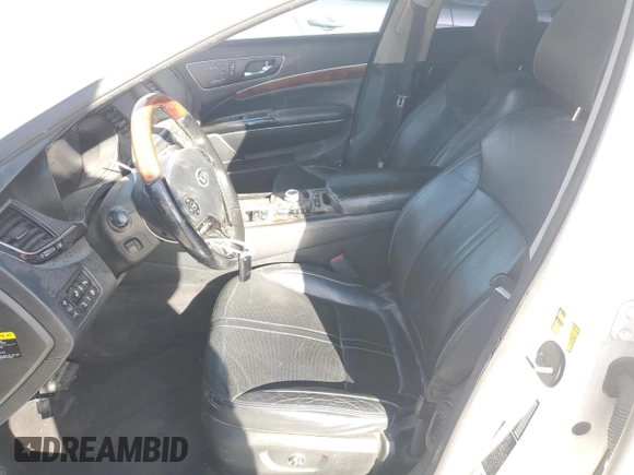 2015 Kia K900 Luxury with VIN KNALW4D42F6017515, listed as a Copart auction lot 47573535 with 143,255 mi miles and Clean title. Bid and sale history available at DreamBid. Image 7.