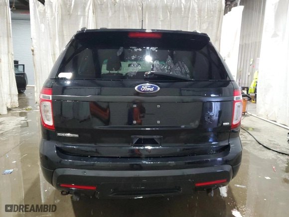2014 Ford Utility Police Interceptor with VIN 1FM5K8AR1EGA04502, listed as a Copart auction lot 70989924 with 174,348 mi miles and Salvage Title. Bid and sale history available at carsss.com. Image 6.