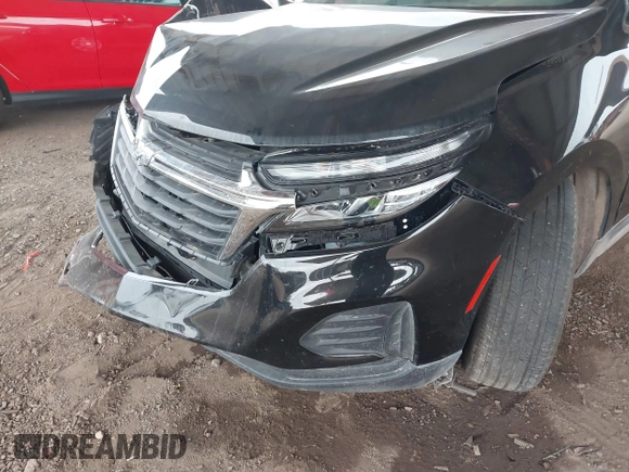 2024 Chevrolet Equinox LS with VIN 3GNAXHEG1RL142689, listed as a IAAI auction lot 41797893 with 13,335 mi miles and . Bid and sale history available at DreamBid. Image 6.