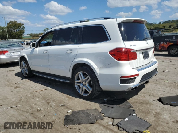 2016 Mercedes-Benz GL with VIN 4JGDF7DE0GA685082, listed as a Copart auction lot 71600854 with 140,845 mi miles and Clean Title. Bid and sale history available at carsss.com. Image 2.