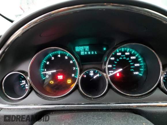 2017 Buick Enclave Leather with VIN 5GAKRBKD2HJ308787, listed as a Copart auction lot 85222834 with 98,751 mi miles and Salvage Title. Bid and sale history available at DreamBid. Image 9.