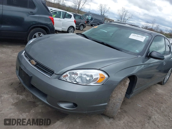 2007 Chevrolet Monte Carlo LT with VIN 2G1WK15K779244127, listed as a IAAI auction lot 42026016 with 128,328 mi miles. Bid and sale history available at carsss.com. Image 17.