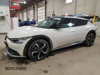 2022 Kia EV6 GT-Line with VIN KNDC3DLC9N5027211, listed as a Copart auction lot 47684975 with 40,069 mi miles and Salvage Title. Bid and sale history available at carsss.com. Image 1.