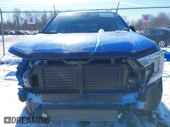 2024 GMC Terrain AT4 with VIN 3GKALYEG7RL133486, listed as a IAAI auction lot 41401177 with 12,518 mi miles and . Bid and sale history available at carsss.com. Image 6.
