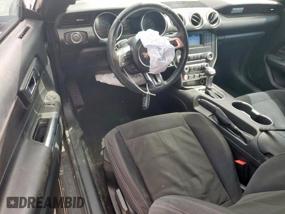 2019 Ford Mustang EcoBoost with VIN 1FA6P8TH9K5168463, listed as a Copart auction lot 60674815 with 79,480 mi miles and Salvage title. Bid and sale history available at DreamBid. Image 8.