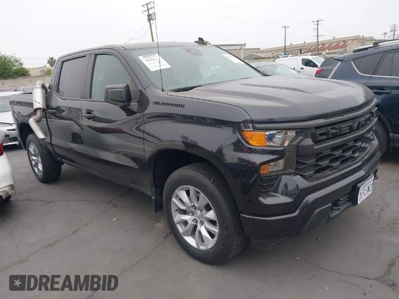 2022 Chevrolet Silverado 1500 Custom with VIN 3GCPABEKXNG538550, listed as a IAAI auction lot 41765350 with 9,982 mi miles and . Bid and sale history available at DreamBid. Image 1.