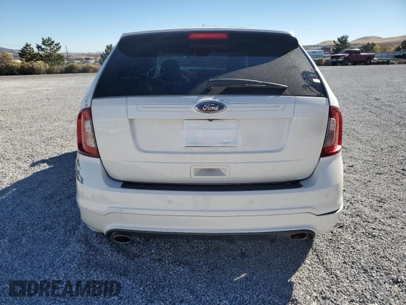 2012 Ford Edge Sport with VIN 2FMDK4AK7CBA04466, listed as a Copart auction lot 41601675 with 0 mi miles and Clean Title. Bid and sale history available at carsss.com. Image 6.