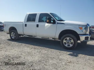 2015 Ford F-250 Lariat with VIN 1FT7W2B62FEC69350, listed as a Copart auction lot 61918025 with 110,289 mi miles and Salvage title. Bid and sale history available at DreamBid. Image 4.