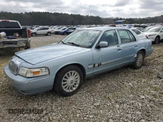 2009 Mercury Grand Marquis LS with VIN 2MEHM75V29X634556, listed as a Copart auction lot 48925725 with 91,643 mi miles and Salvage Title. Bid and sale history available at carsss.com. Image 1.