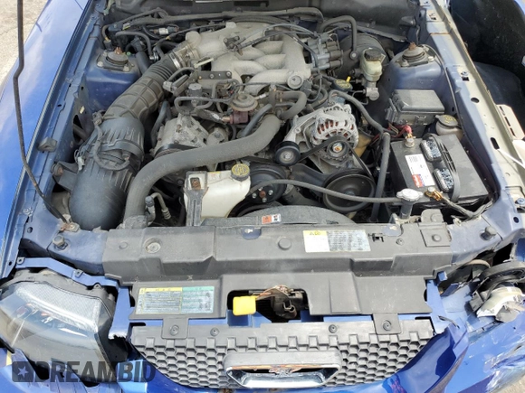 2004 Ford Mustang Deluxe with VIN 1FAFP44654F208654, listed as a Copart auction lot 61385425 with 108,916 mi miles and Salvage title. Bid and sale history available at DreamBid. Image 11.