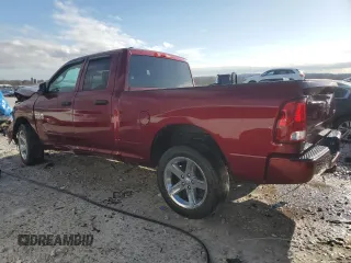 2018 Ram 1500 Express with VIN 1C6RR7FT3JS277908, listed as a Copart auction lot 51760535 with 163,395 mi miles and Salvage title. Bid and sale history available at DreamBid. Image 2.