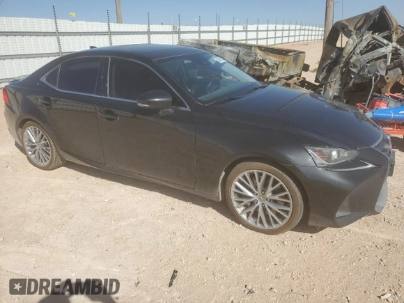 2017 Lexus IS 200t z VIN JTHBA1D24H5045236, wystawiony jako Copart lot #52463165 z przebiegiem 80 430 mil mil oraz Szkoda całkowita • Salvage title. Historia ofert i sprzedaży dostępna na DreamBid. Obrazek 4.