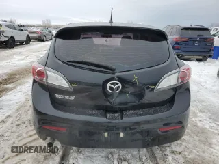 2013 Mazda 3 GX with VIN JM1BL1KF5D1820467, listed as a Copart auction lot 43338525 with 200,668 mi miles and Salvage Title. Bid and sale history available at carsss.com. Image 6.