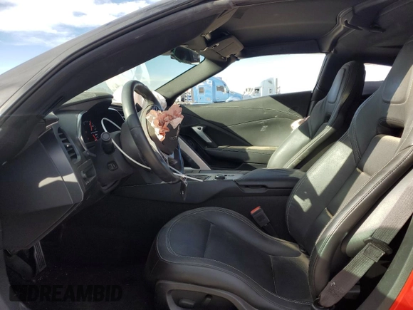 2017 Chevrolet Corvette 1LT with VIN 1G1YB2D74H5102117, listed as a Copart auction lot 41619615 with 28,631 mi miles and Salvage Title. Bid and sale history available at carsss.com. Image 7.