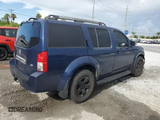 2006 Nissan Pathfinder SE z VIN 5N1AR18U76C632049, wystawiony jako Copart lot #60133885 z przebiegiem 190 092 mil mil oraz Szkoda całkowita • Salvage title. Historia ofert i sprzedaży dostępna na DreamBid. Obrazek 3.