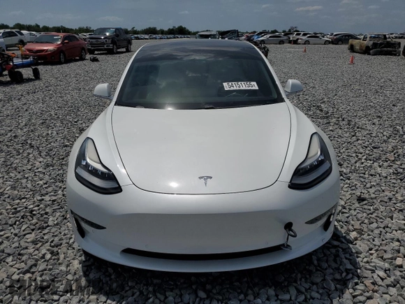 2019 Tesla Model 3 Long Range with VIN 5YJ3E1EB2KF391185, listed as a Copart auction lot 54151155 with 68,088 mi miles and Salvage Title. Bid and sale history available at carsss.com. Image 5.