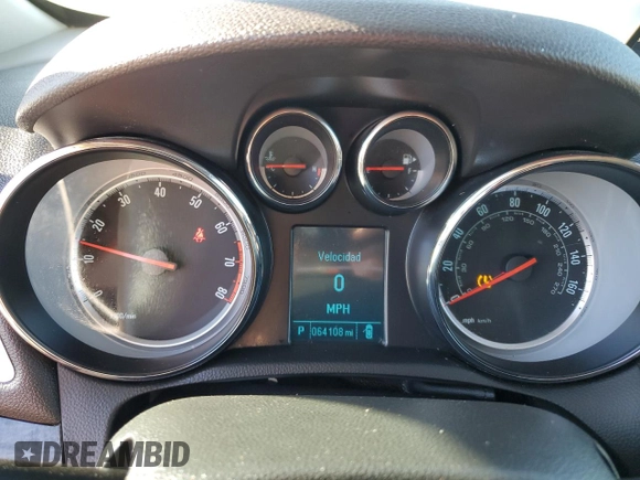 2016 Buick Encore Leather with VIN KL4CJCSB9GB743162, listed as a Copart auction lot 87899485 with 64,108 mi miles and Salvage Title. Bid and sale history available at carsss.com. Image 9.